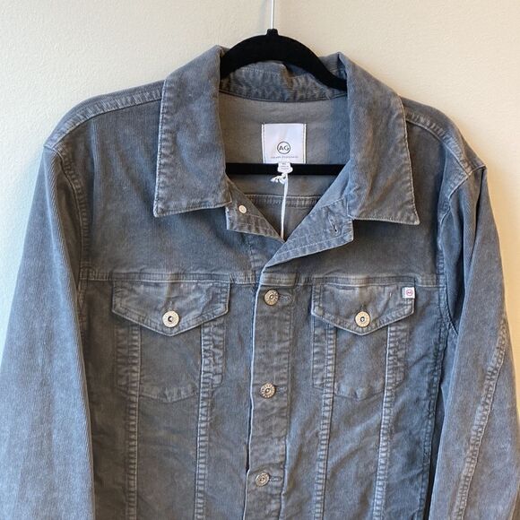 AG Corduroy Men's Jacket Grey XL NWT - Picture 5 of 7